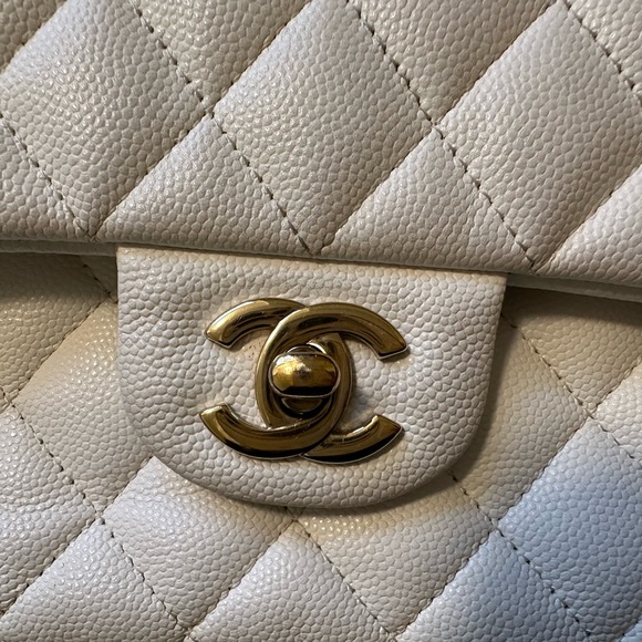 👍🏼SOLD Chanel Caviar Double Flap - Entrupy certificate! - Picture 10 of 13